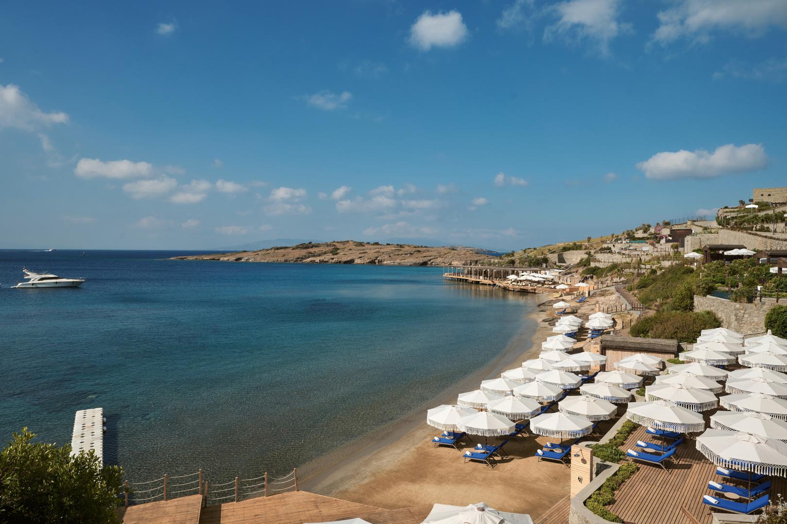 Zeezicht vanaf het balkon — METT Bodrum