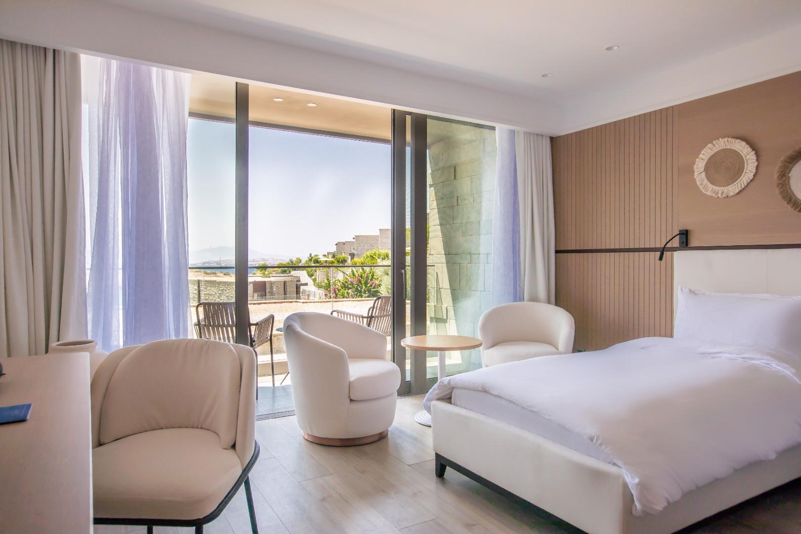 Kamer met twee aparte bedden — METT Bodrum