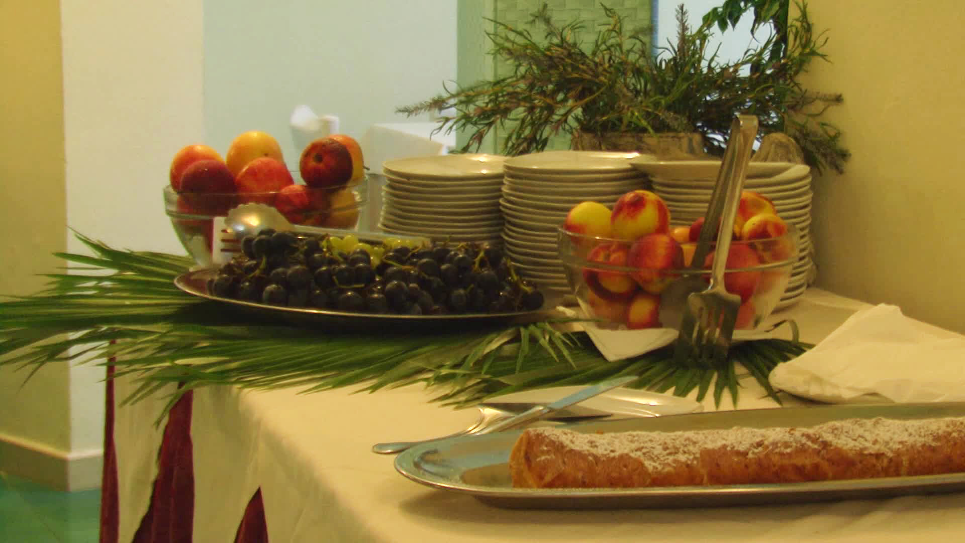 Fine-dining tafel — Hotel Pedraladda