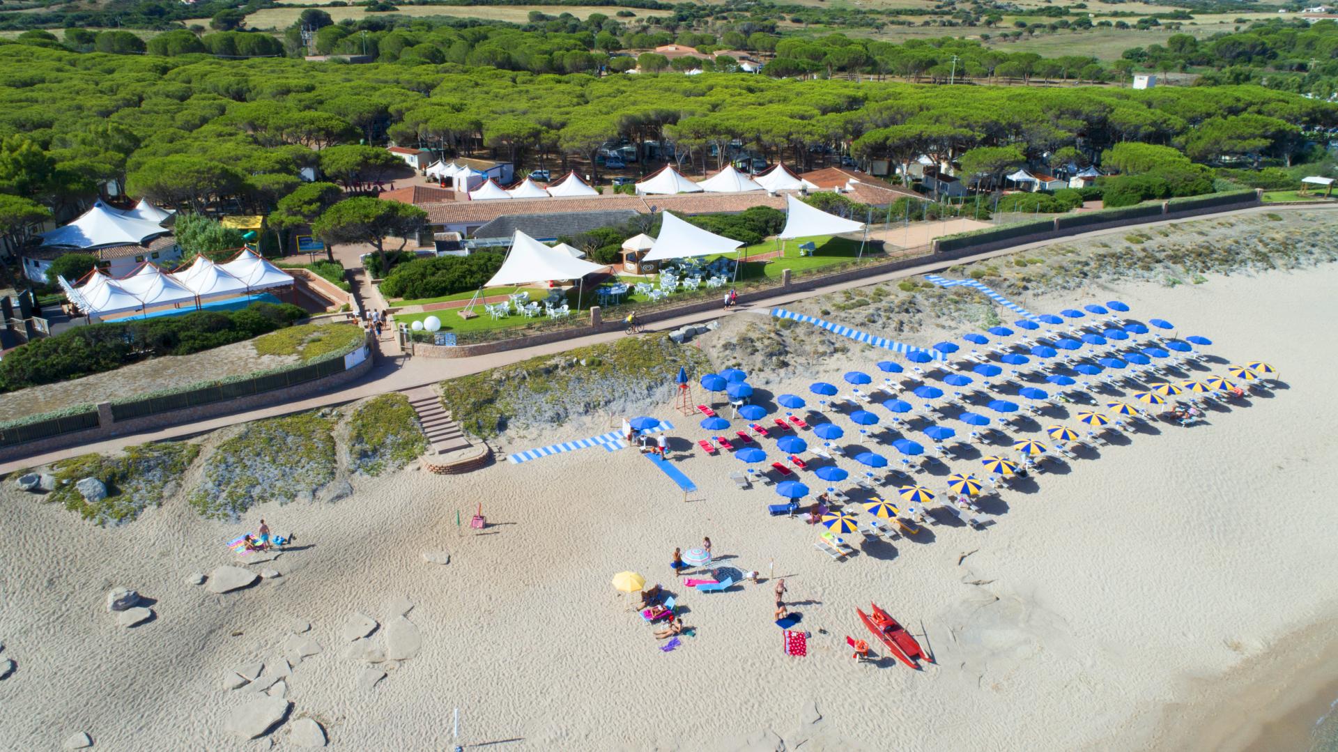 Resortoverzicht — Camping Village Baia Blu La Tortuga