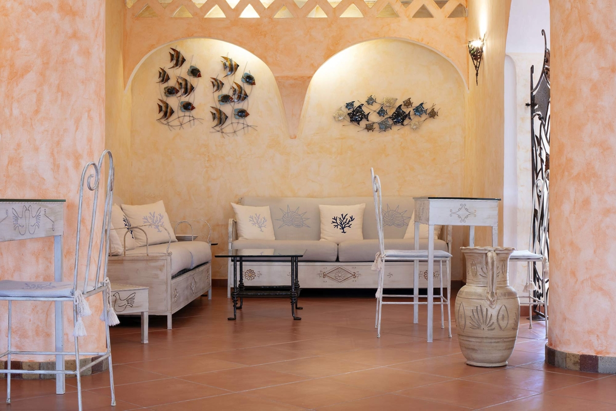 Luxe entreehal — Club Hotel Cormorano