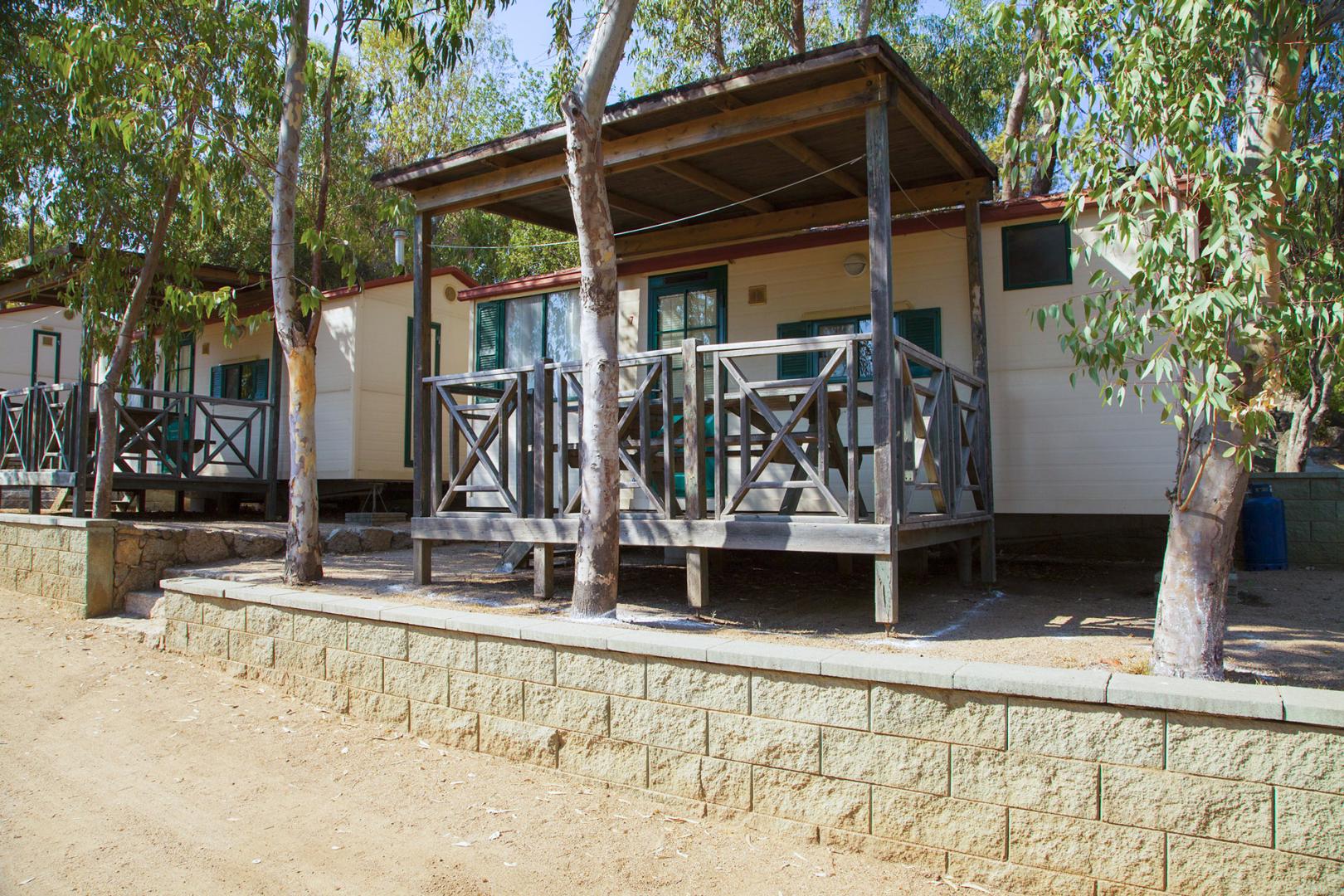 Restaurantterras buiten — Camping Village Capo D'Orso
