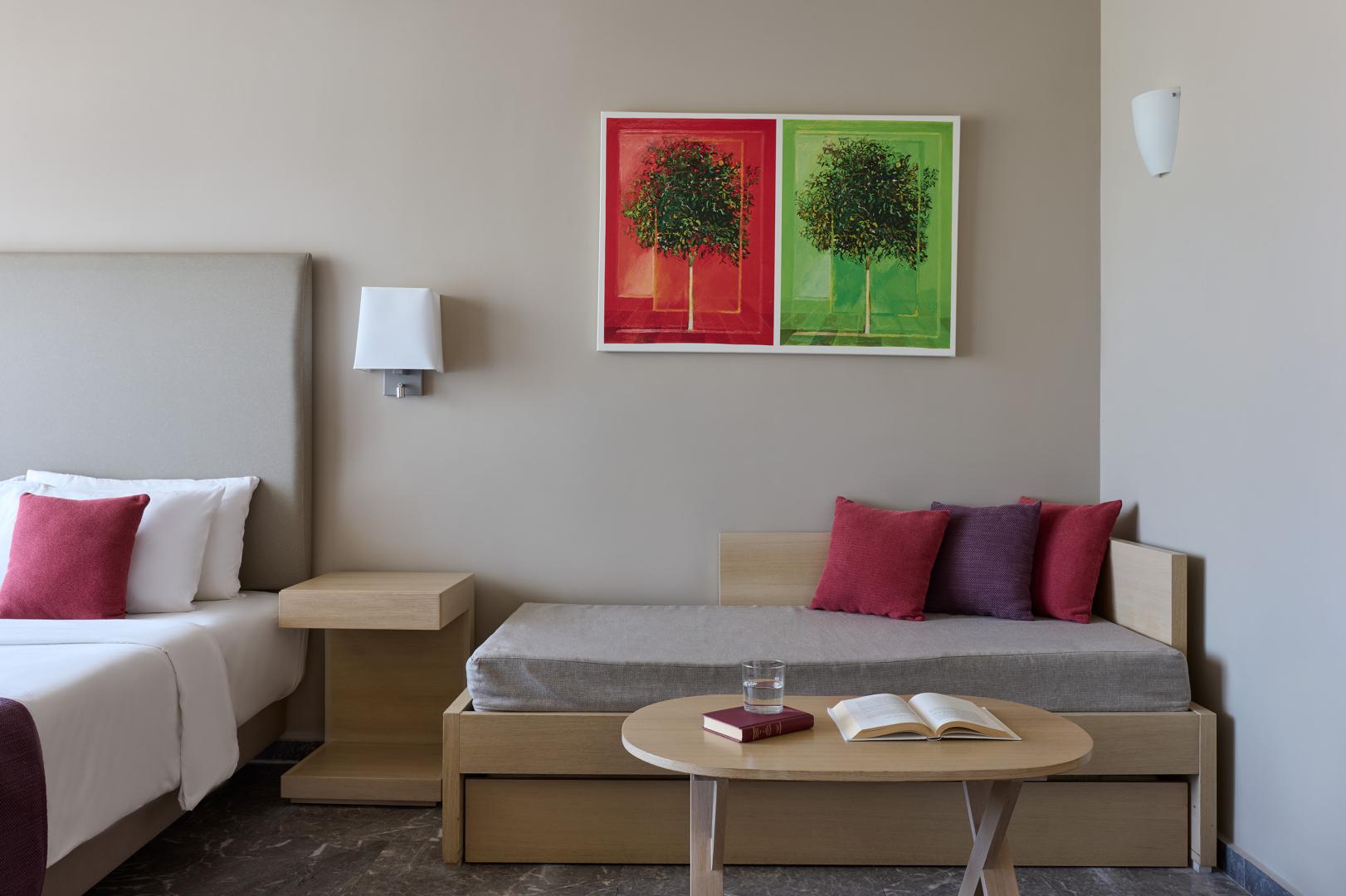 Suite met zithoek — Atlantica Akti Zeus Hotel