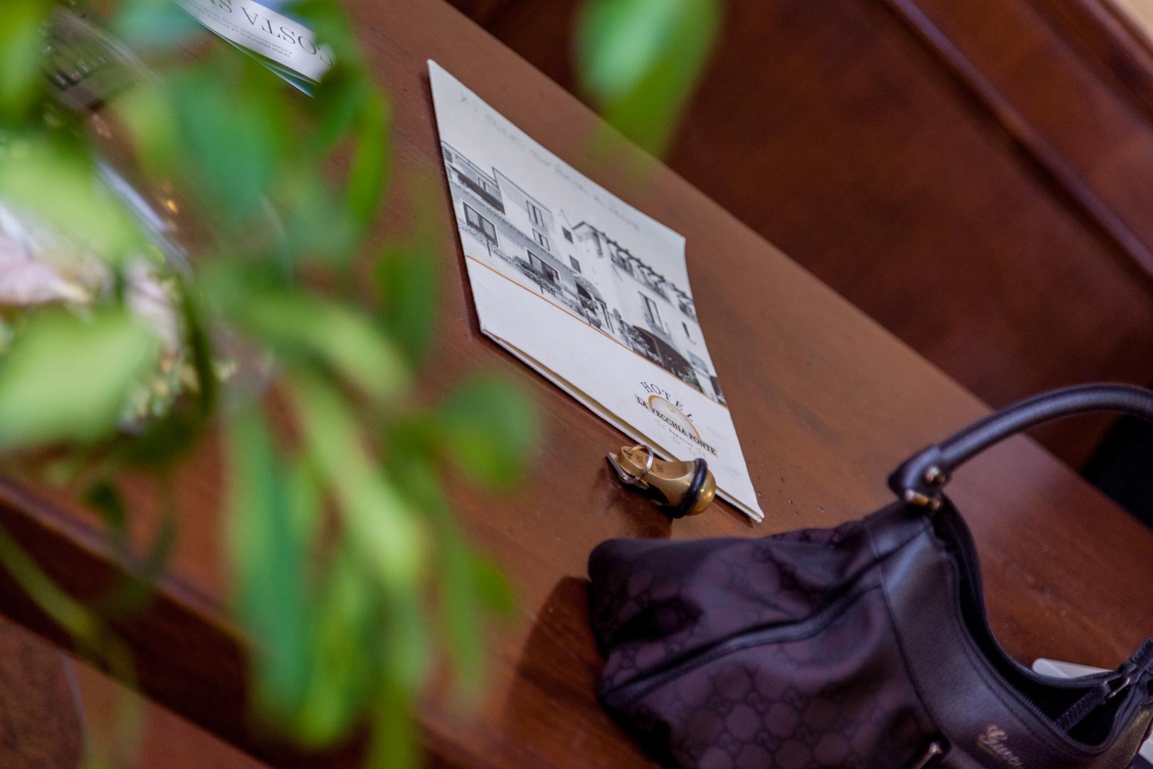 Lobby met receptie — La Vecchia Fonte