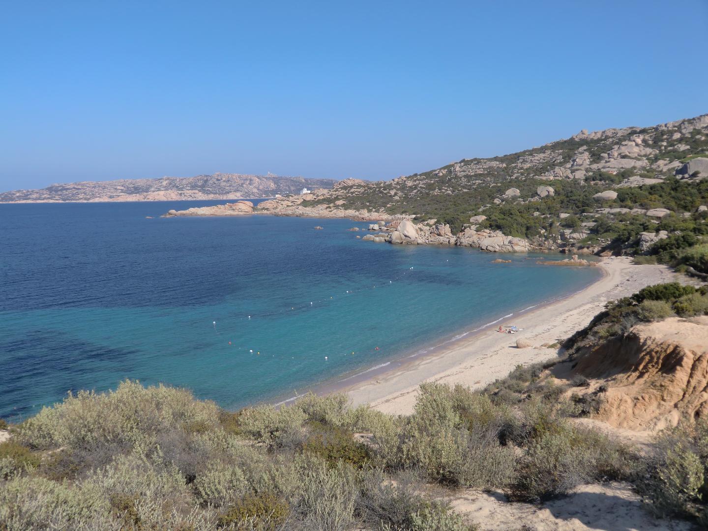Wit zandstrand met turquoise water — La Vecchia Fonte