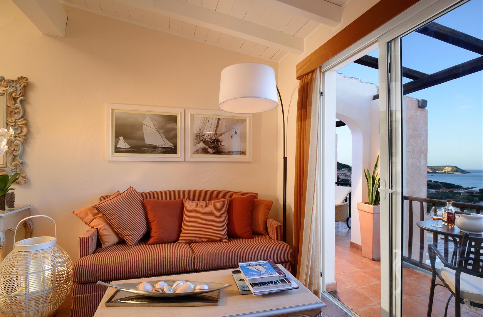 Kamer met balkon — CPH Pevero Hotel