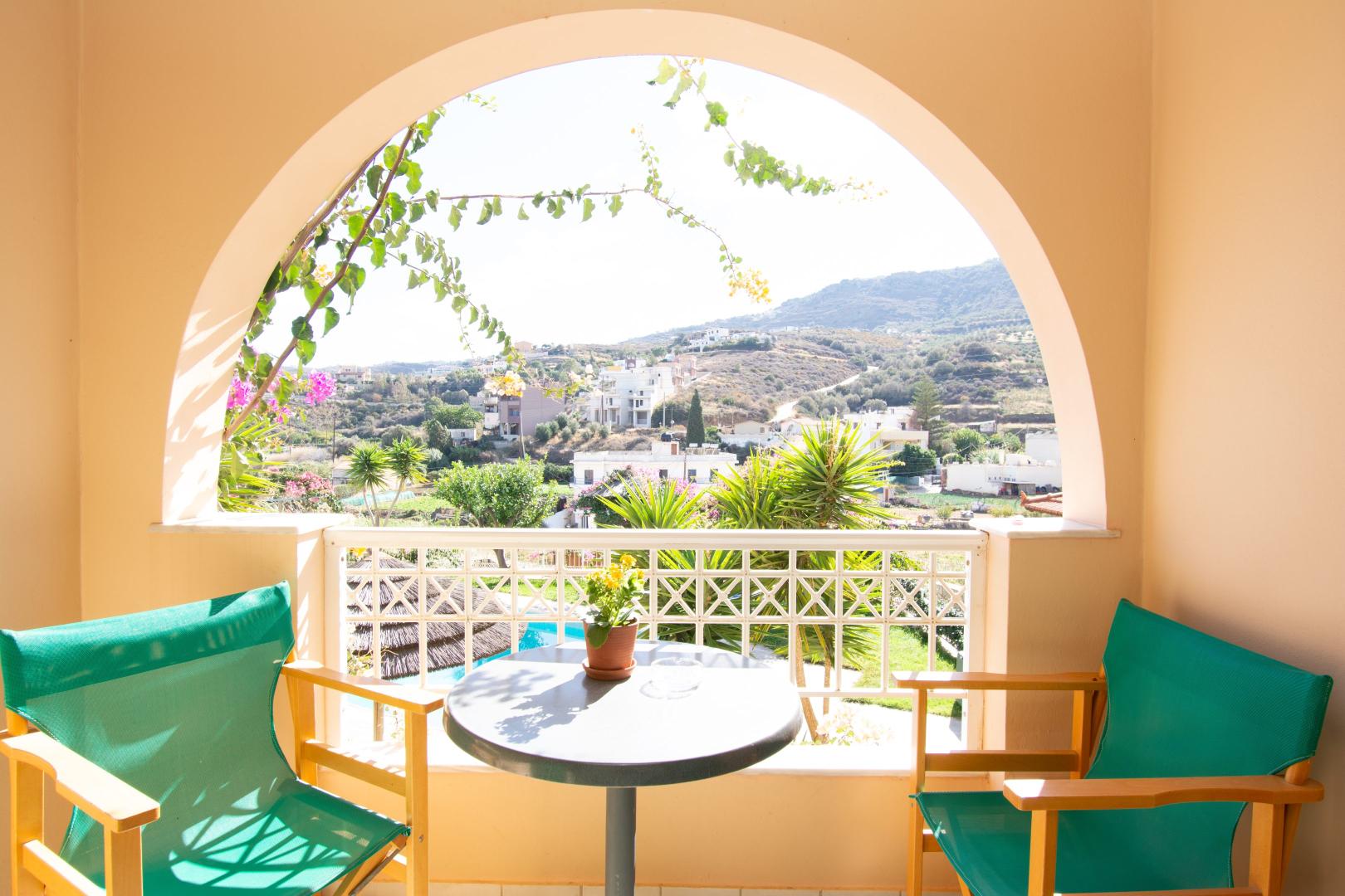 Zeezicht vanaf het balkon — Aquarius Exclusive Hotel