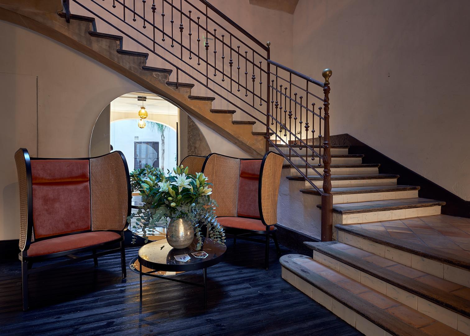 Luxe entreehal — Can Bordoy Gran House & Garden