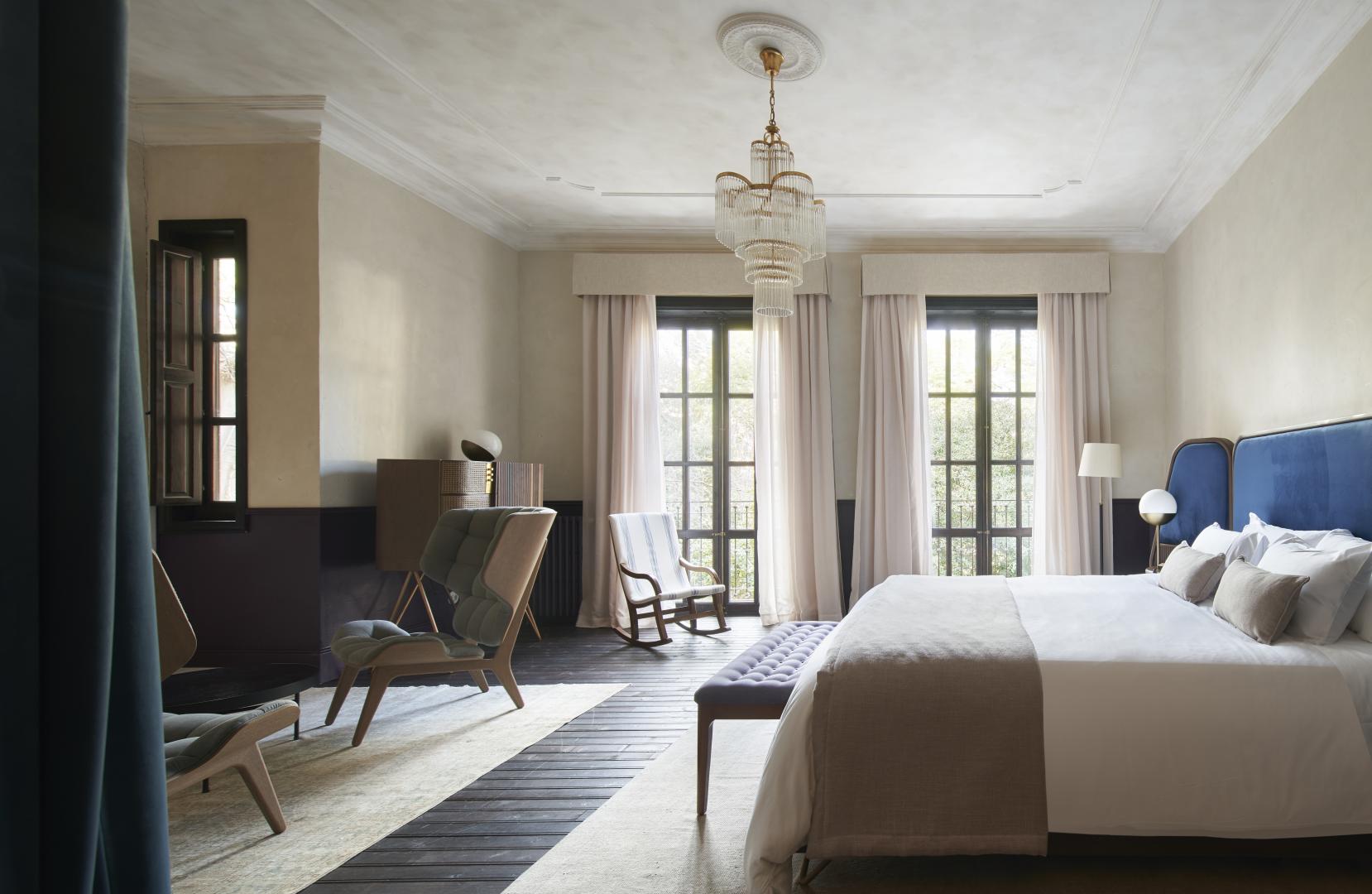 Kamer met twee aparte bedden — Can Bordoy Gran House & Garden