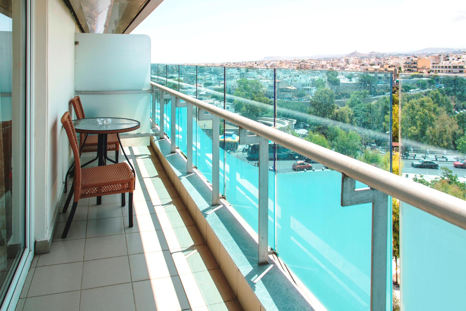 Zeezicht vanaf het balkon — Capsis Astoria Heraklion