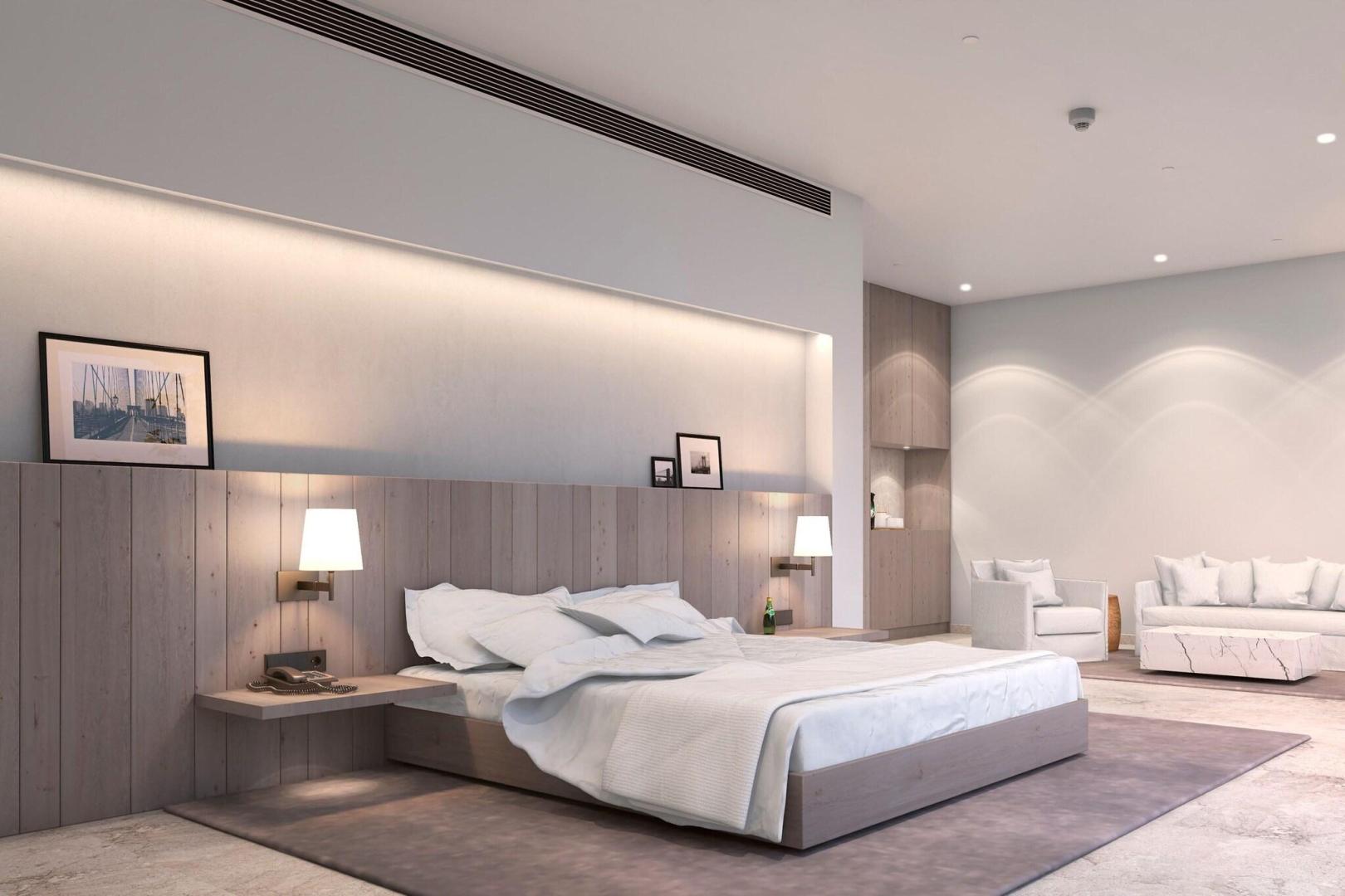 Kamer met twee aparte bedden — The Bodrum EDITION