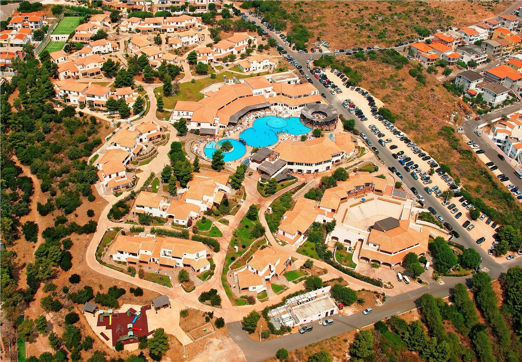 Binnenplaats — Club Esse Cala Gonone