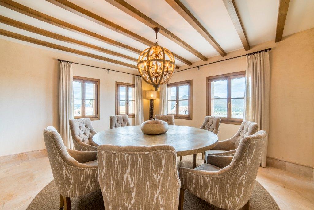 Fine-dining tafel — Hotel Creu de Tau Art & Spa