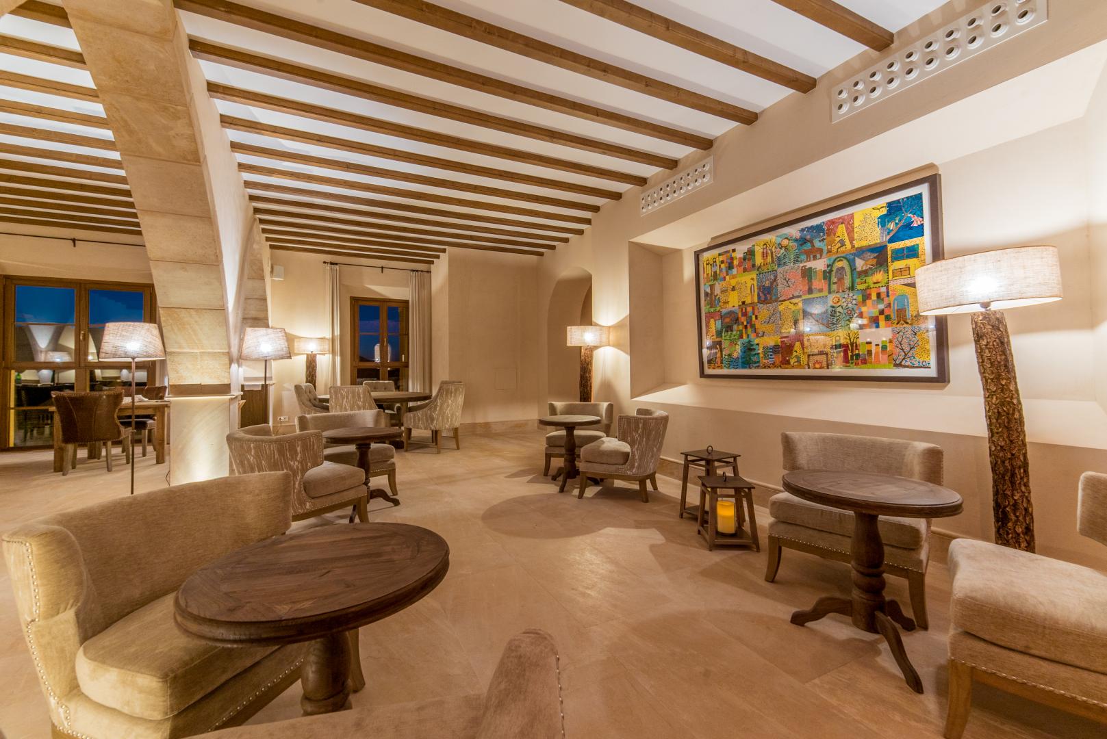Luxe entreehal — Hotel Creu de Tau Art & Spa