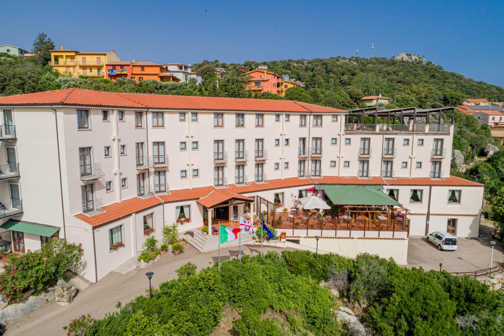 Binnenplaats — Hotel San Trano