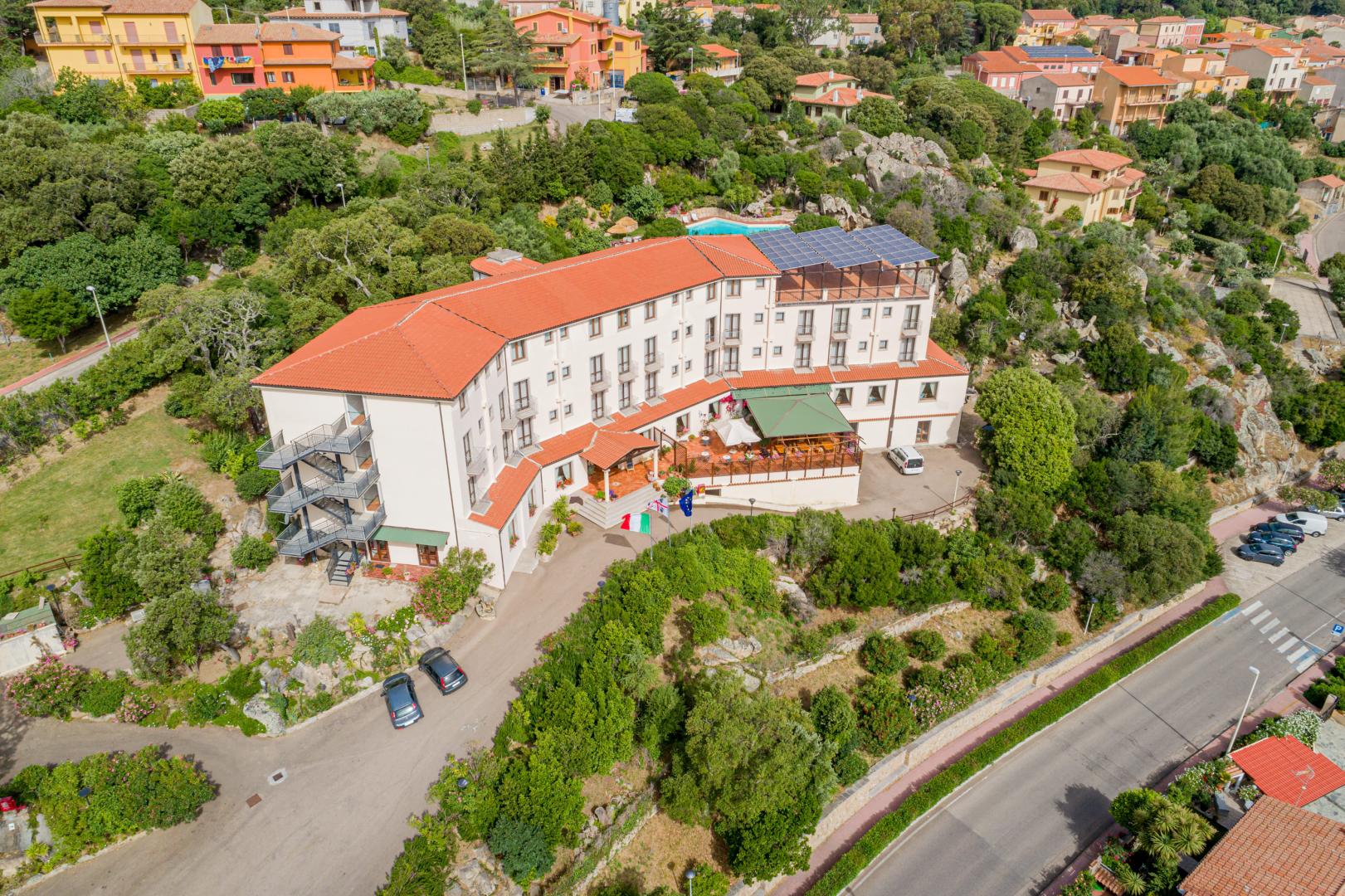 Binnenplaats — Hotel San Trano