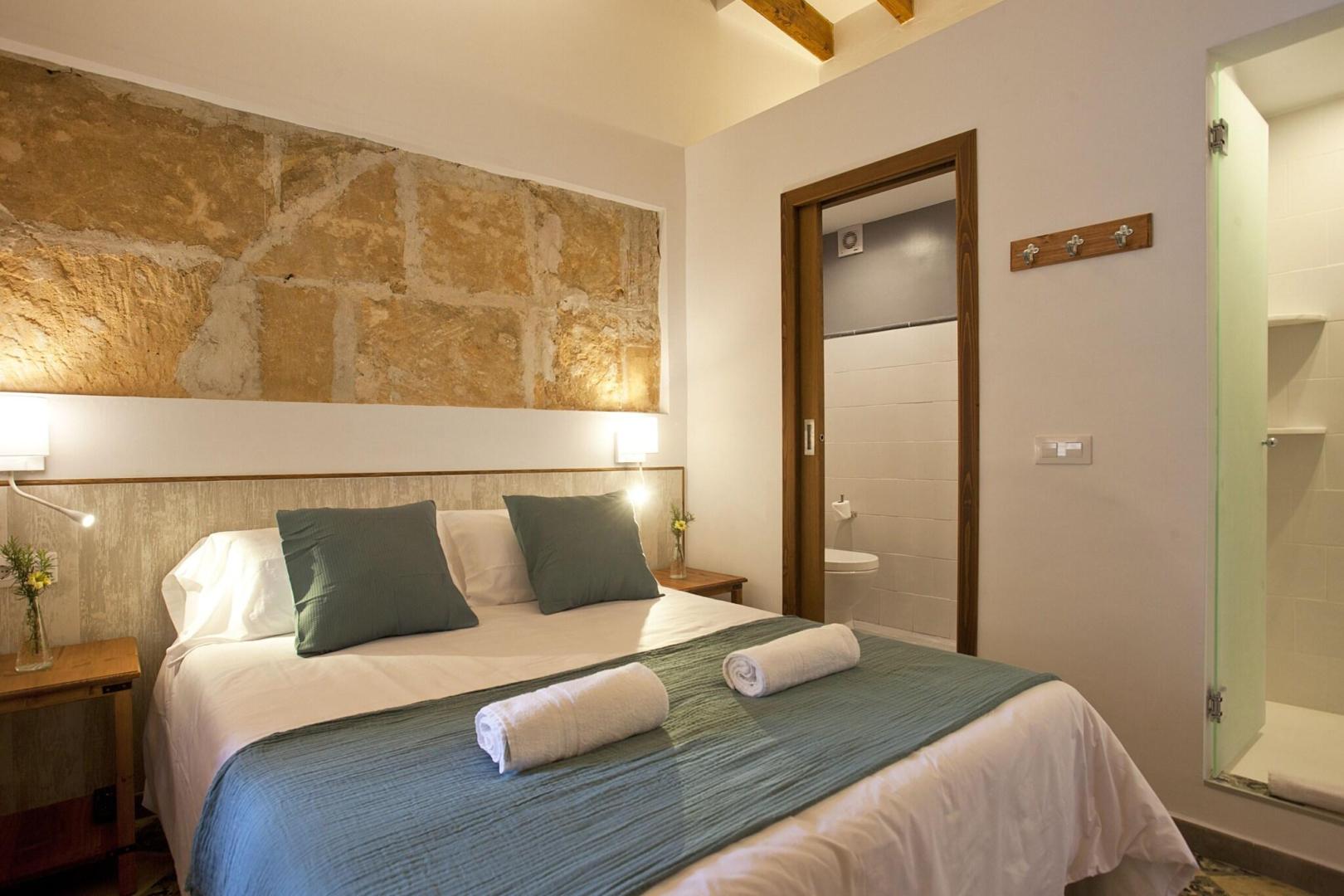 Kamer met tweepersoonsbed — Casal de Petra