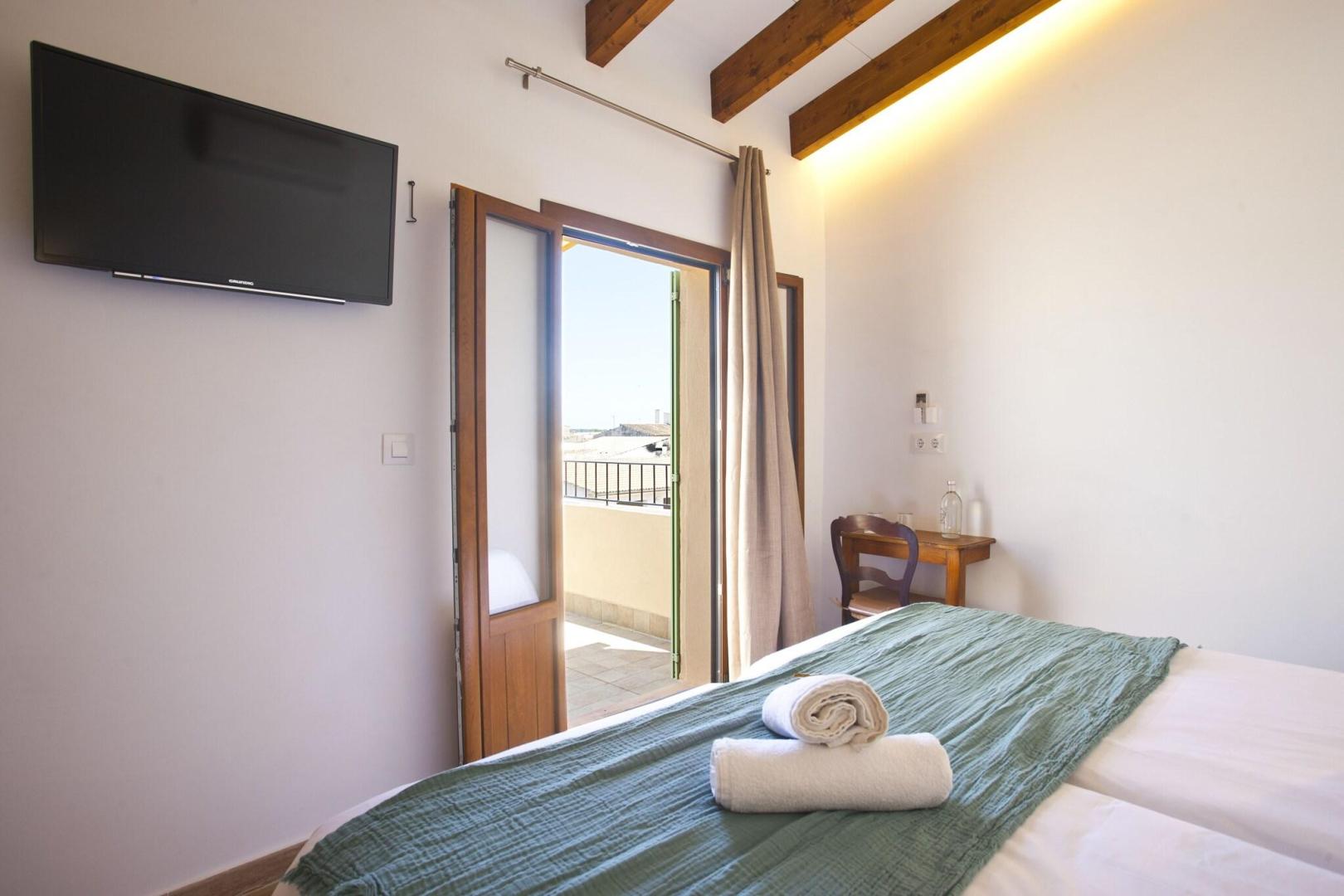 Kamer met tweepersoonsbed — Casal de Petra