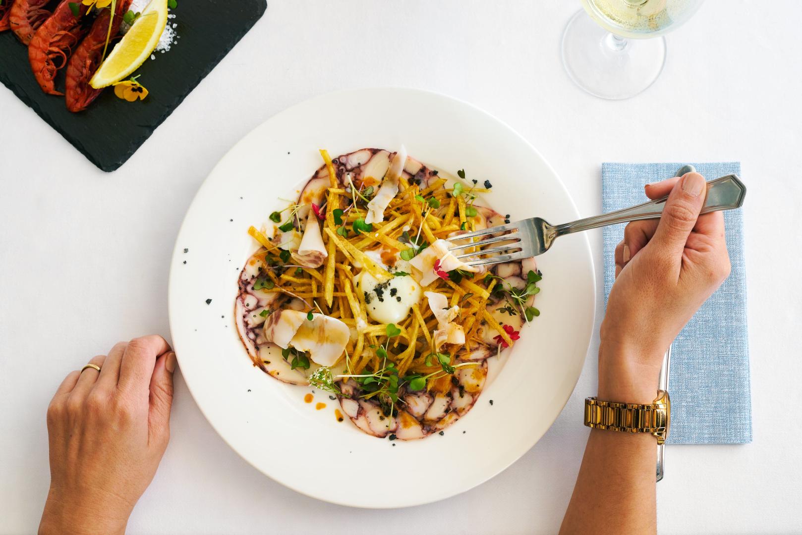 Fine-dining tafel — Hotel Calipolis