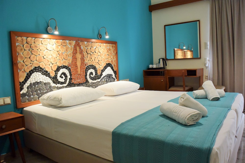 Kamer met twee aparte bedden — Aris Hotel