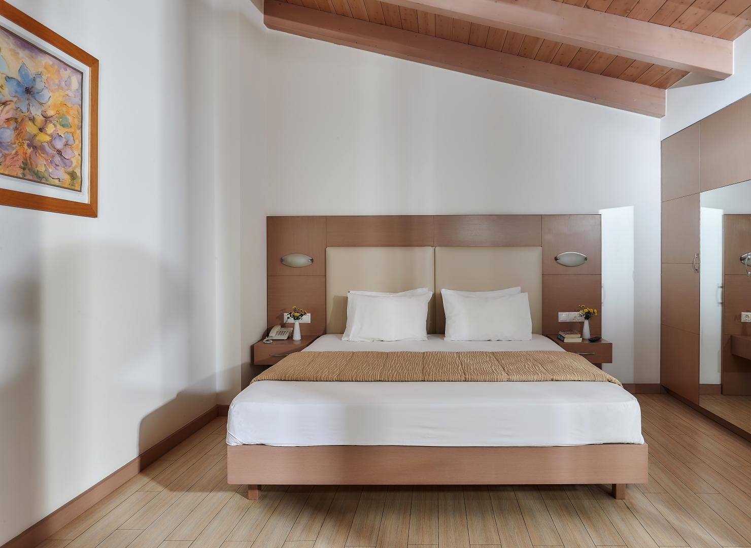Kamer met tweepersoonsbed — Panormo Beach