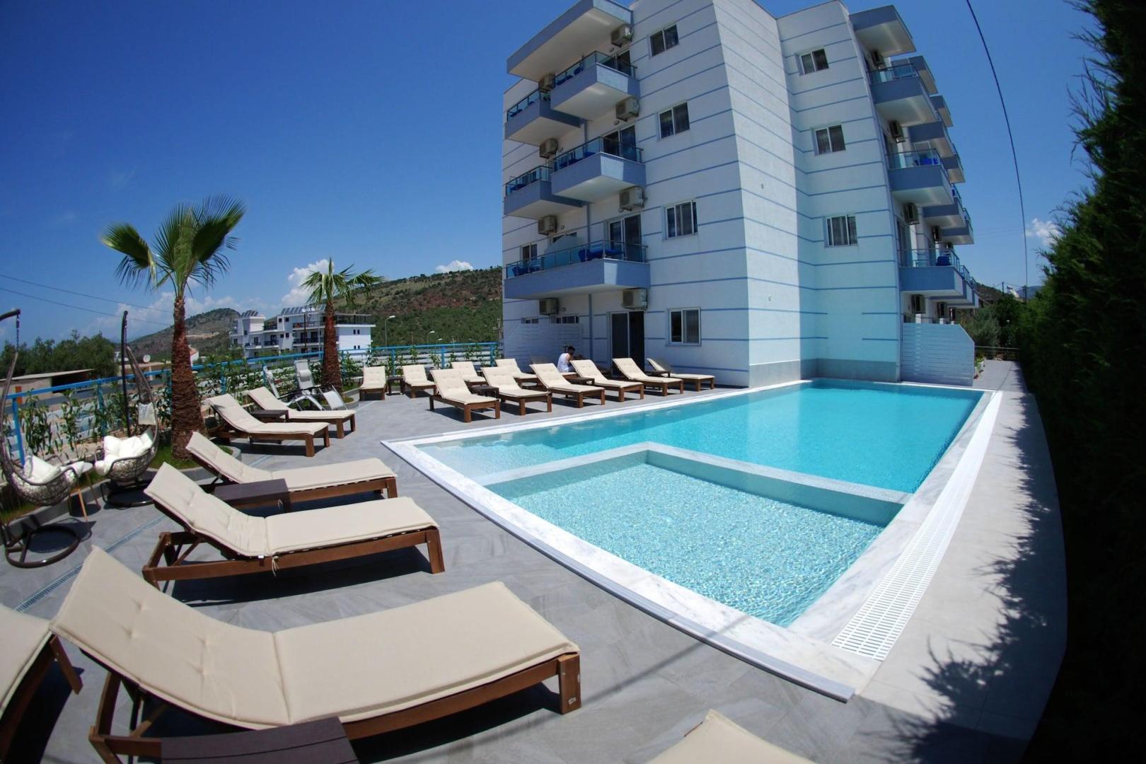 Heksamil Hotel, Ksamil, Albanië